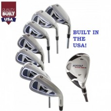 AGXGOLF GIRLS LEFT or RIGHT HAND XS TOUR GRAPHITE IRON SET w3 HYBRID +5,6,7,8 & 9+PW. AVAILABLE IN TEEN, TALL AND TWEEN LENGTHS